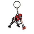 Football Keychain Lineman Personalized Sport Gift